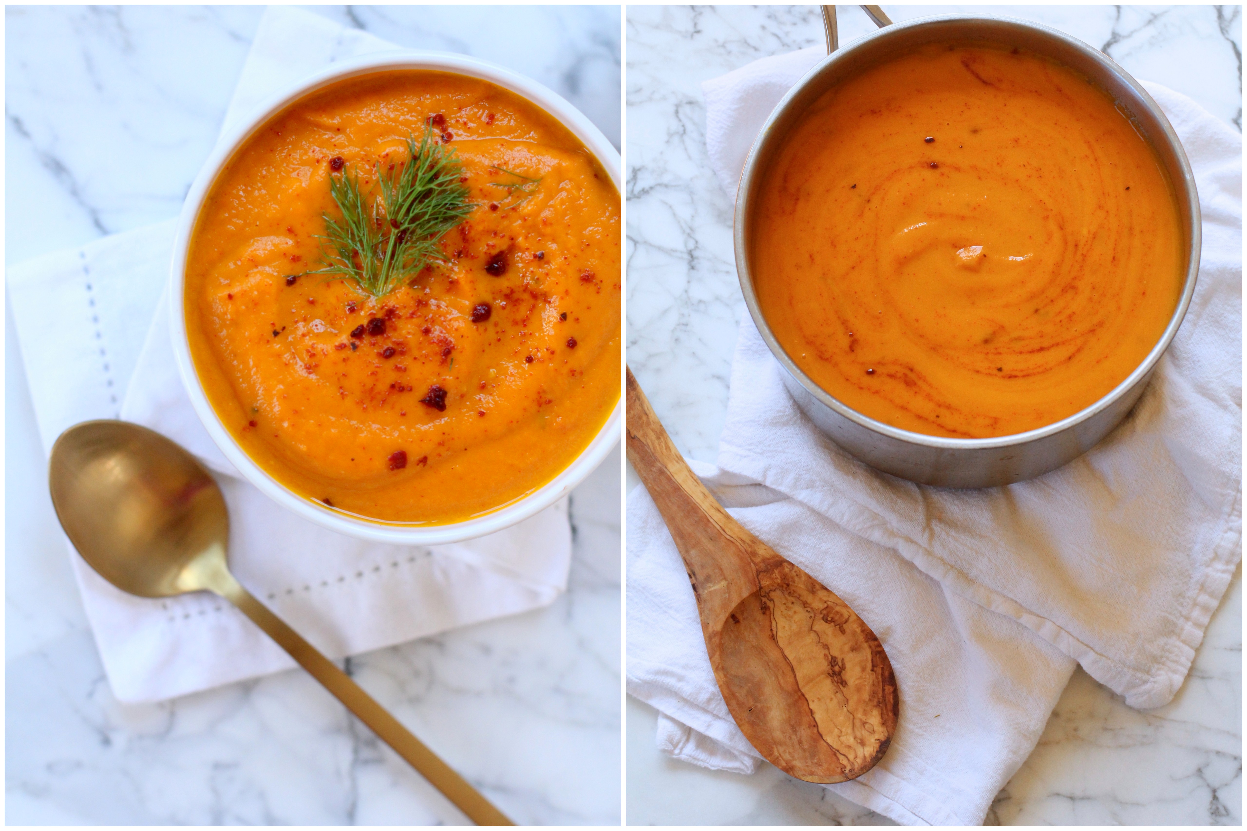 Carrot Harissa Soup