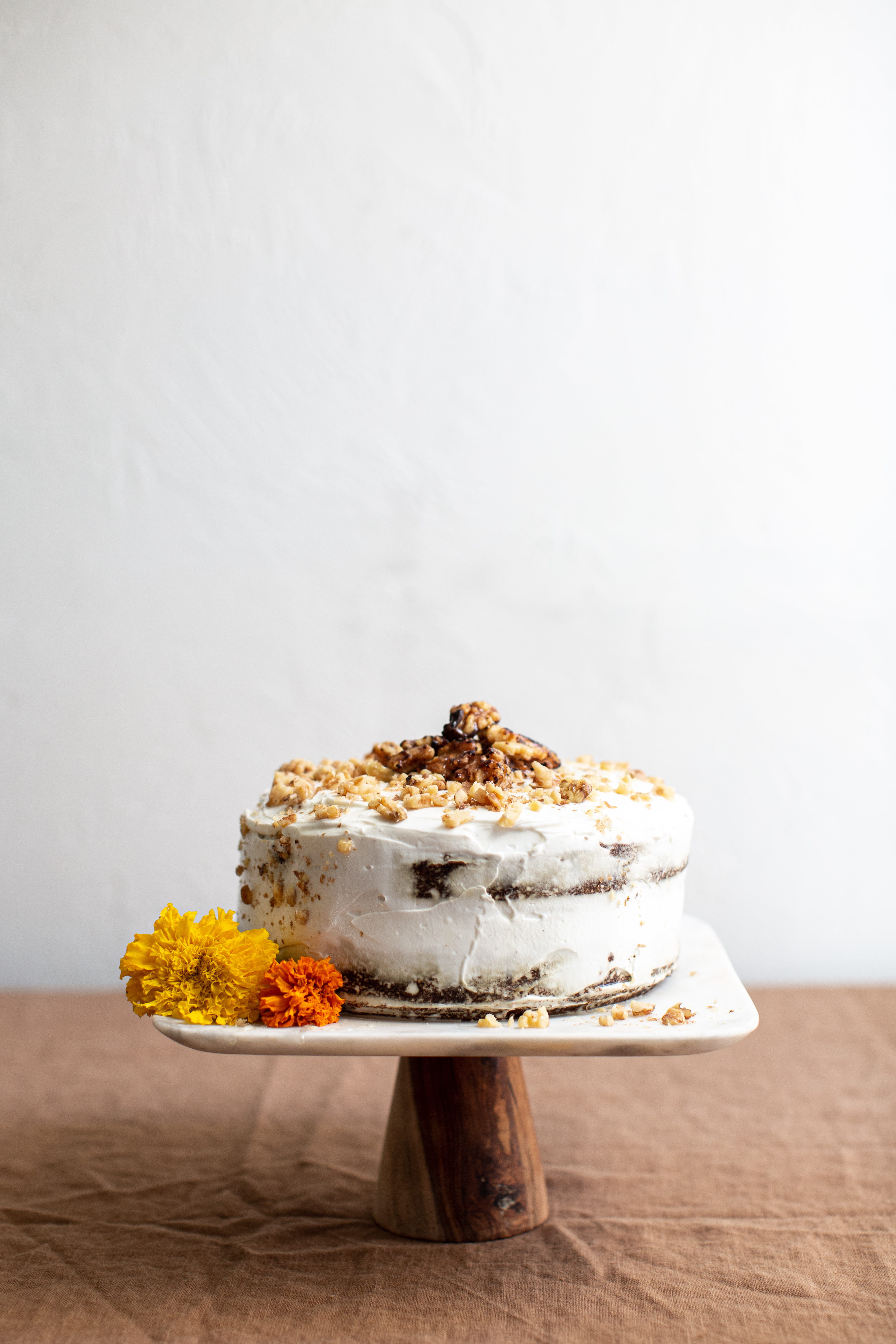 Berry, Orange Blossom And Elderflower Cake With Mascarpone Whipped Cream -  Recipes From A Pantry